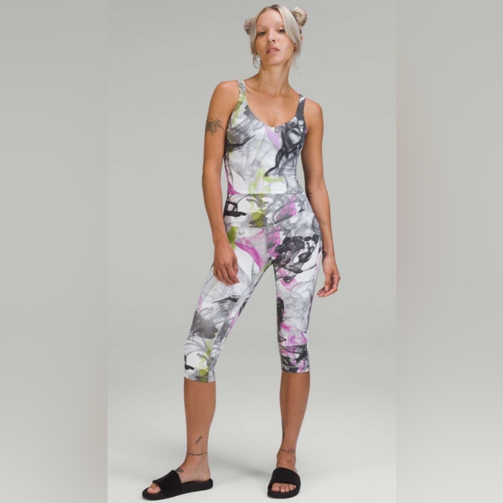 Lululemon Align HR Crop 17* Throwback Print